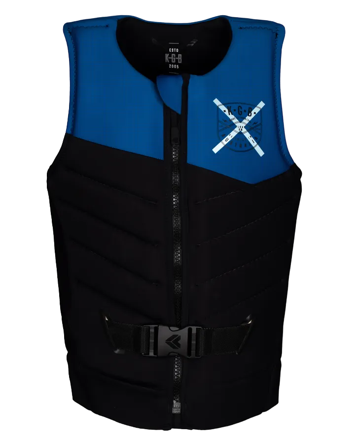 KGB Control Vest - Steel Blue/Black - 2023