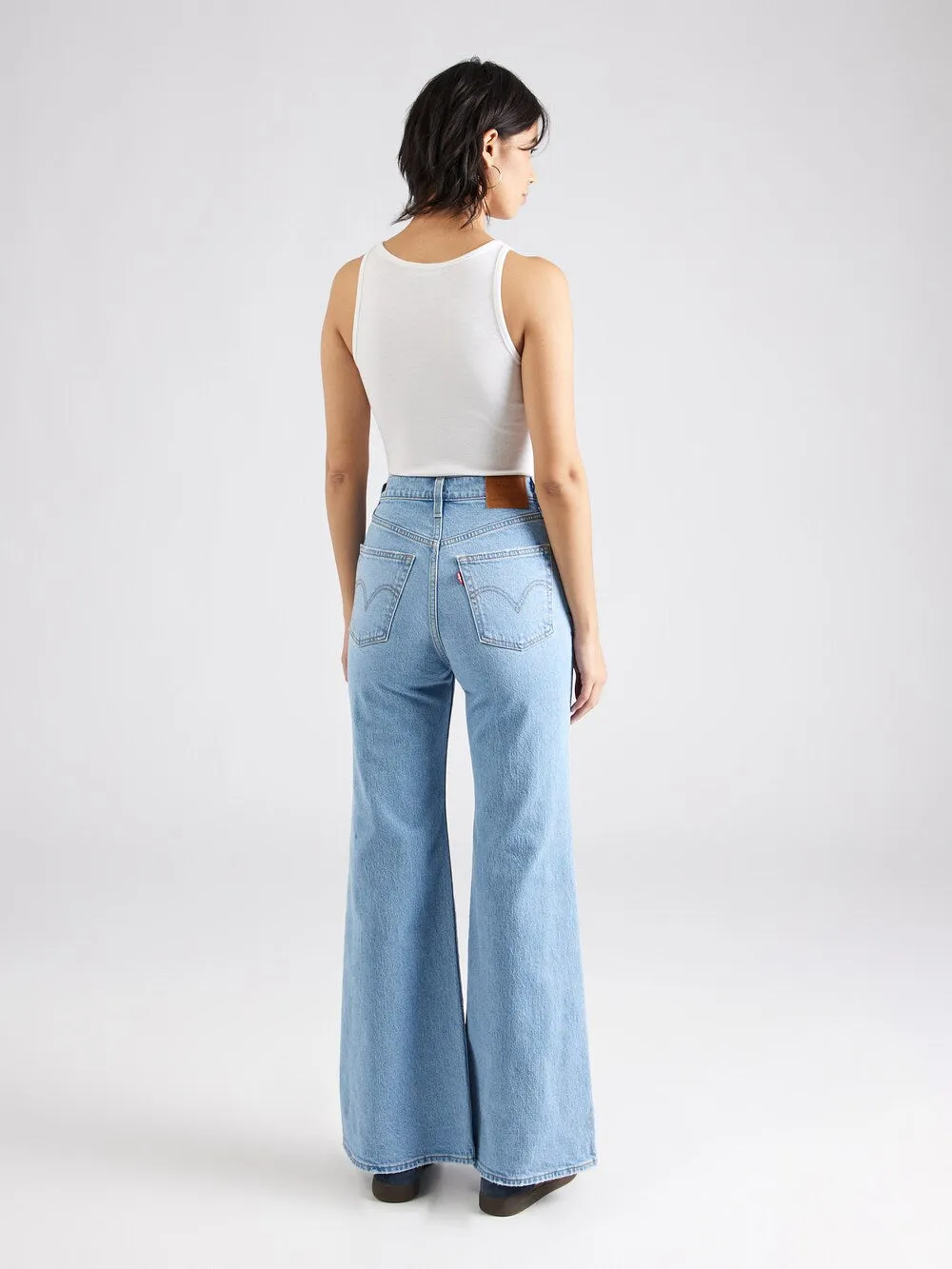 LEVIS Ribcage Bells Wide Leg Jeans, blue