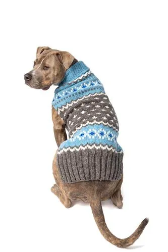 Light Blue Fairisle Sweater