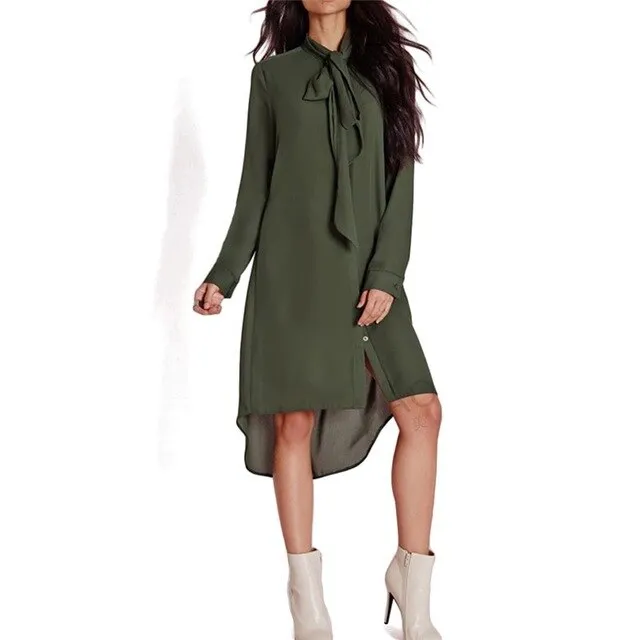 Long Sleeve Shirt Dress