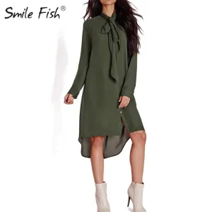 Long Sleeve Shirt Dress