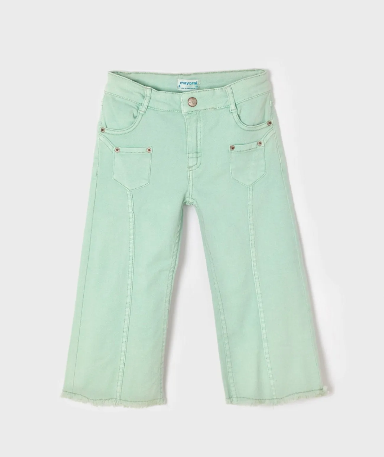 Mayoral Girls ECOFRIENDS Jade Capri Denim Pants