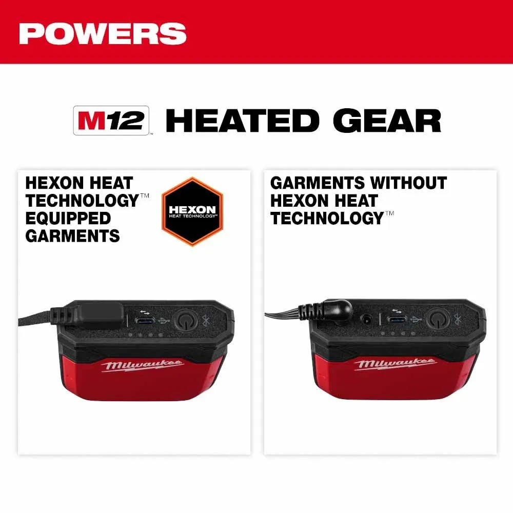 Milwaukee 48-11-2330 Heated Gear Power Source w/ App Control