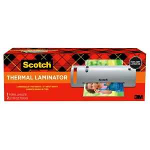 Open Box - Scotch Thermal Laminator with 2 Starter Pouches 8.5" x 11"