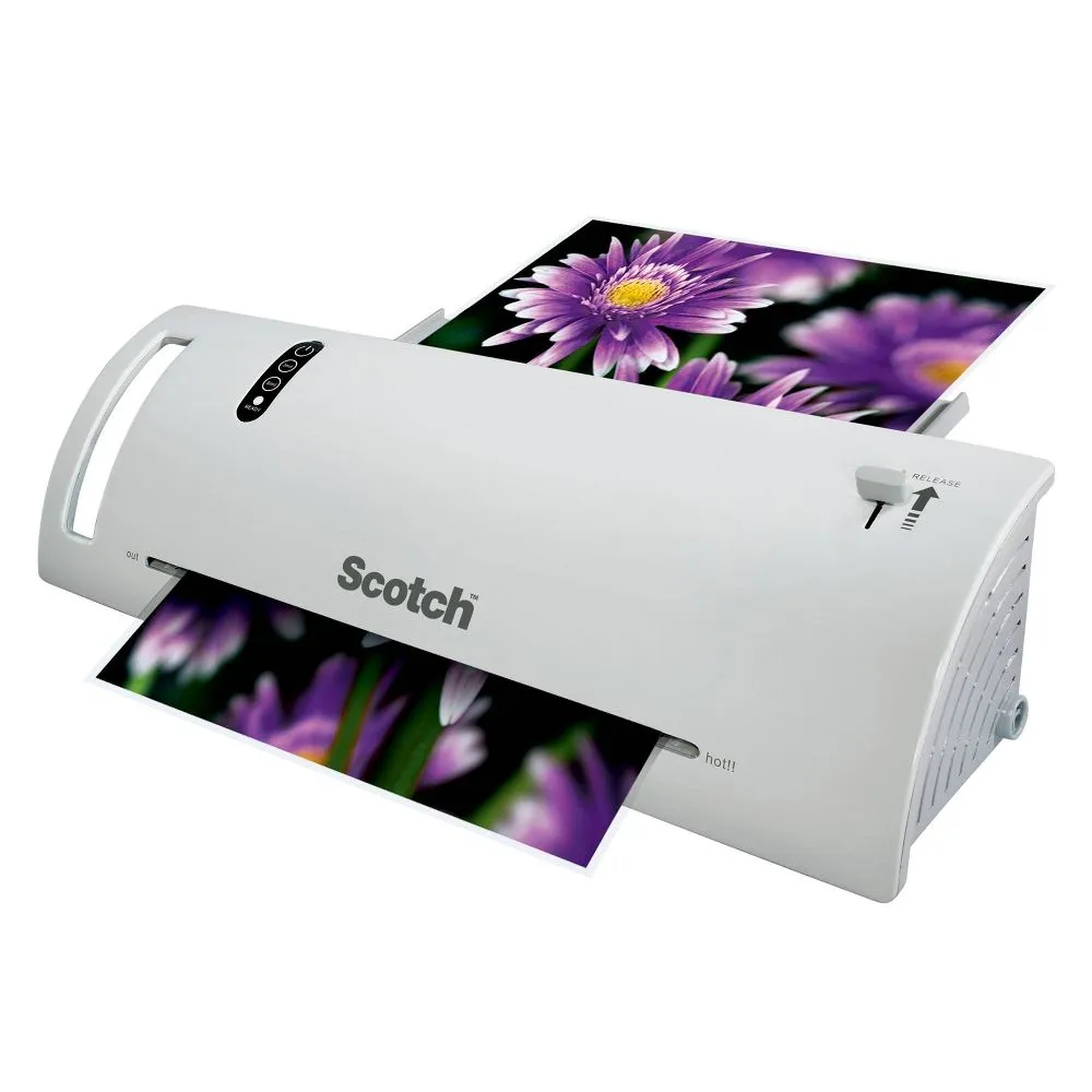 Open Box - Scotch Thermal Laminator with 2 Starter Pouches 8.5" x 11"