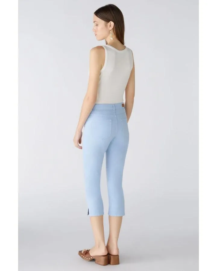 Oui Cotton Capri Pant