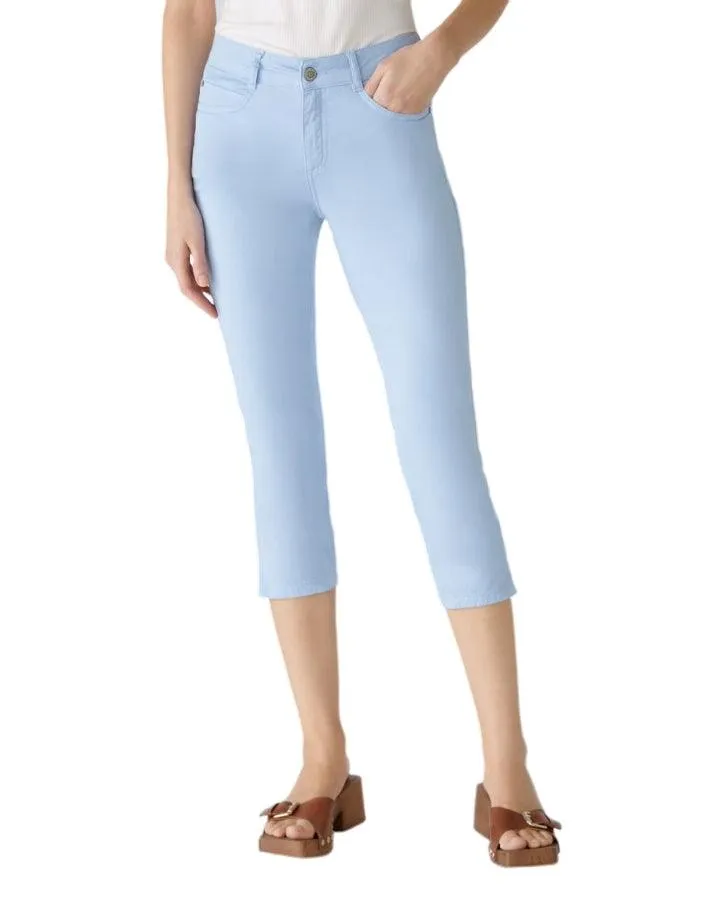 Oui Cotton Capri Pant