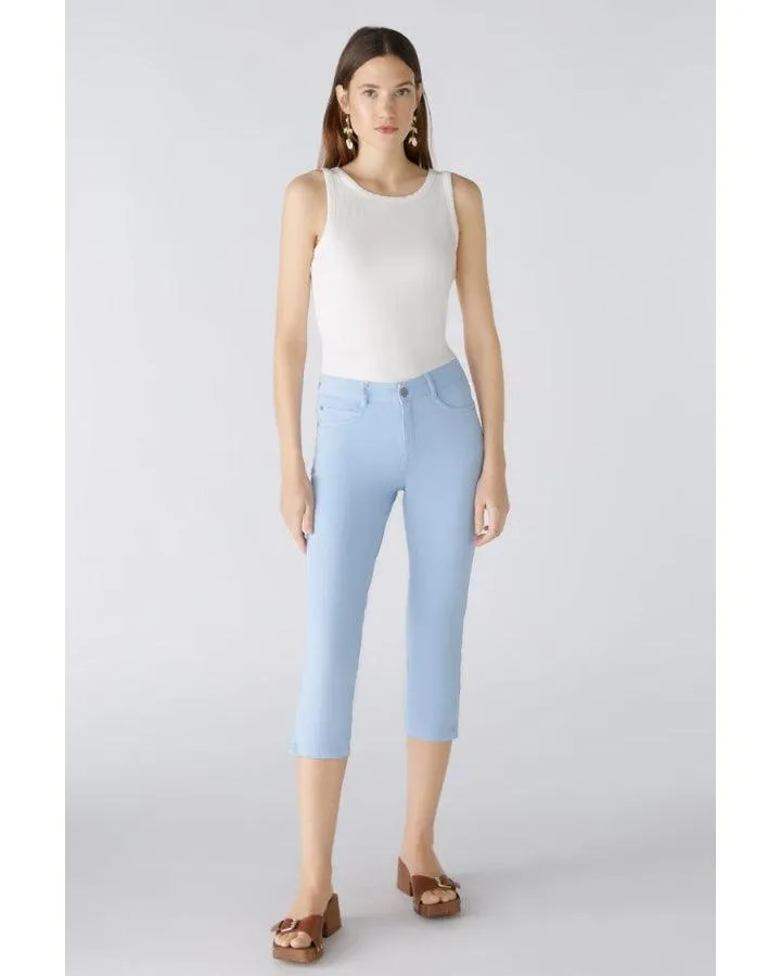 Oui Cotton Capri Pant