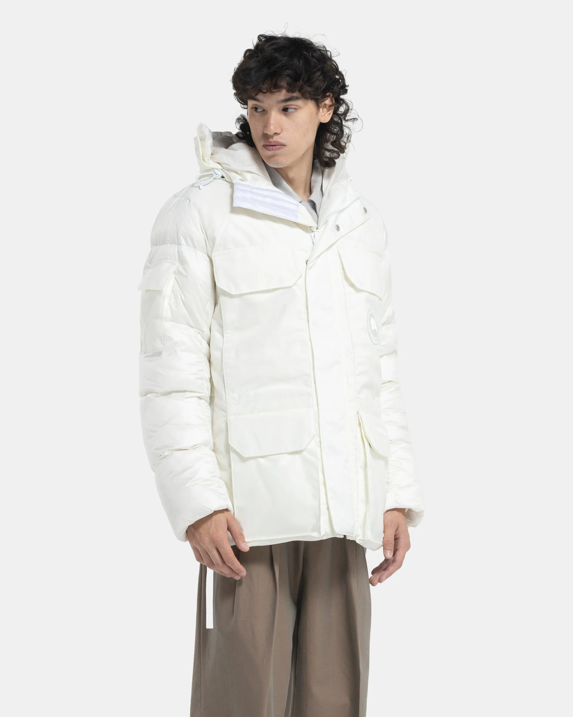 Paradigm Expedition Parka in North Star White