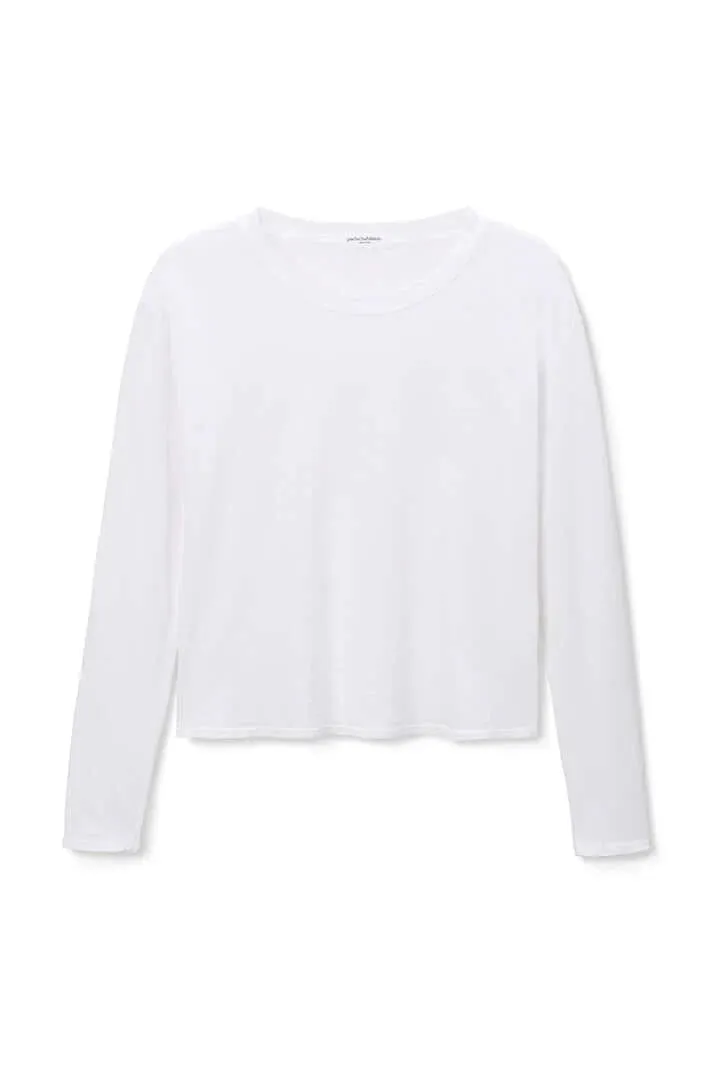 Perfect White Tee - Axel L/S Tee (black)