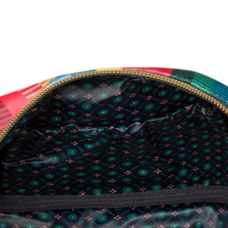 PIP Studio Velvet Jacquard Multi Stripe Cosmetic Bag