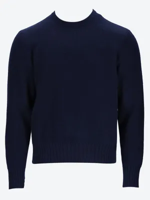 Pique wool crn sweater