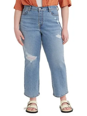 Plus Wedgie Straight Jean