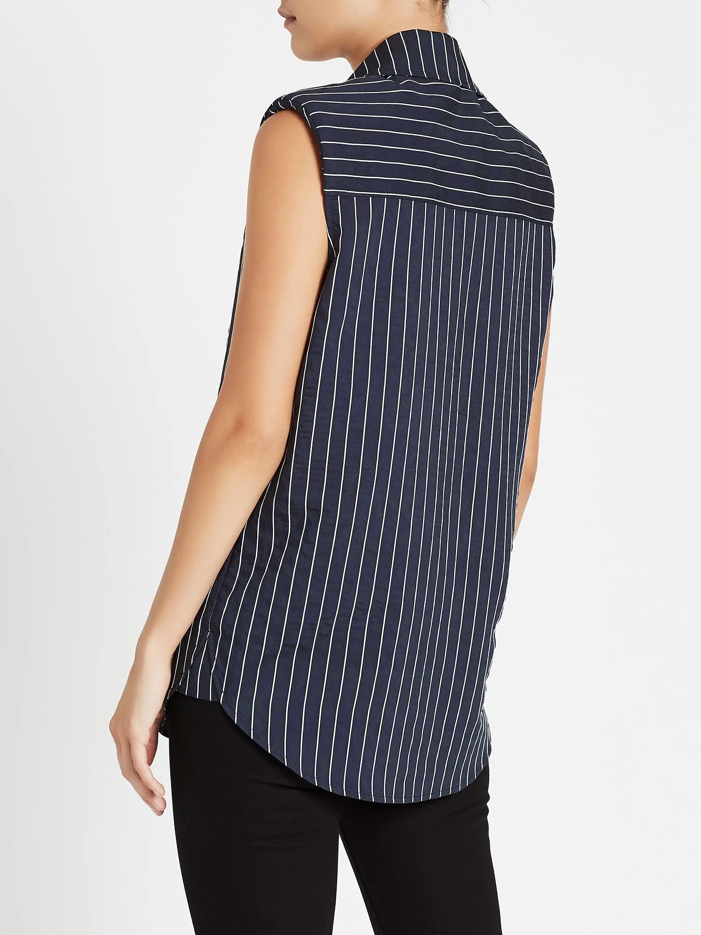 Pollino Stripe Sleeveless Shirt