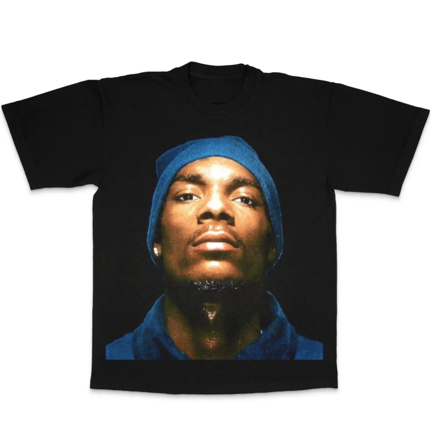 Portraits Snoop Tee - Jet Black