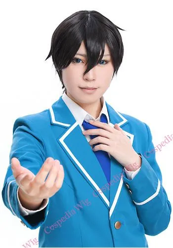 "Ensemble Stars!" Hokuto Hidaka style cosplay wig