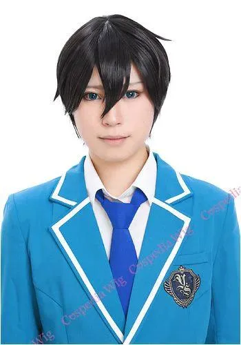 "Ensemble Stars!" Hokuto Hidaka style cosplay wig