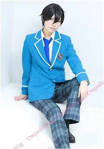 "Ensemble Stars!" Hokuto Hidaka style cosplay wig