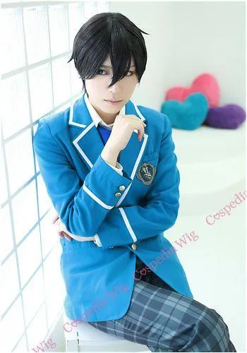 "Ensemble Stars!" Hokuto Hidaka style cosplay wig