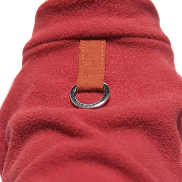 Red Fleece Vest