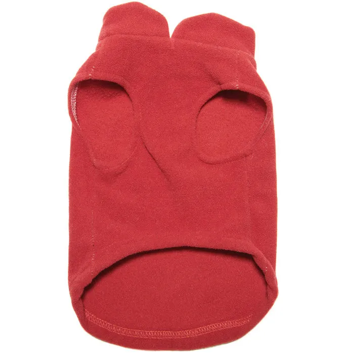 Red Fleece Vest