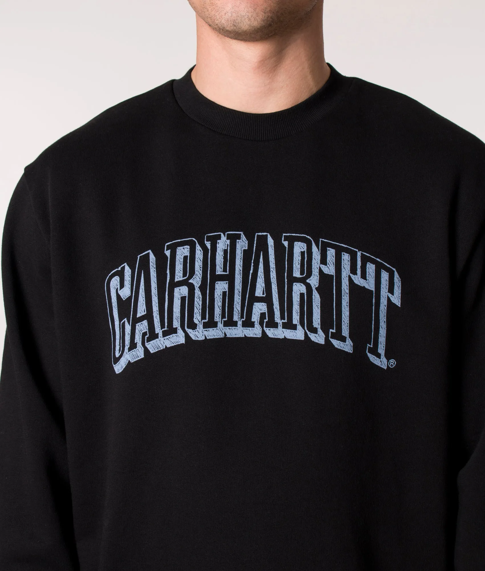 Relaxed Fit Scrawl Sweatshirt