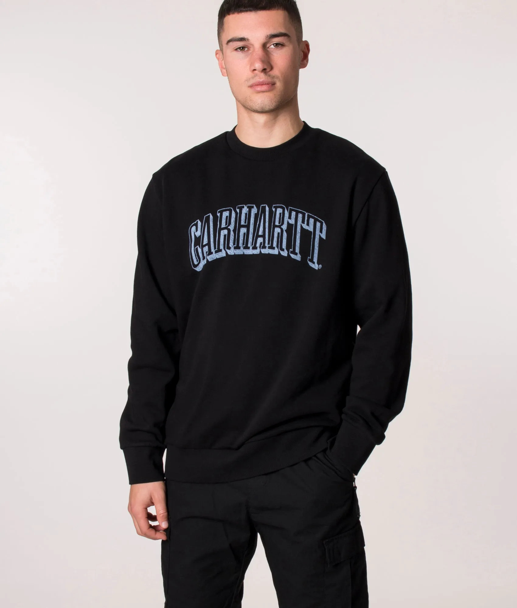 Relaxed Fit Scrawl Sweatshirt