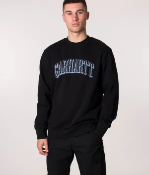 Relaxed Fit Scrawl Sweatshirt