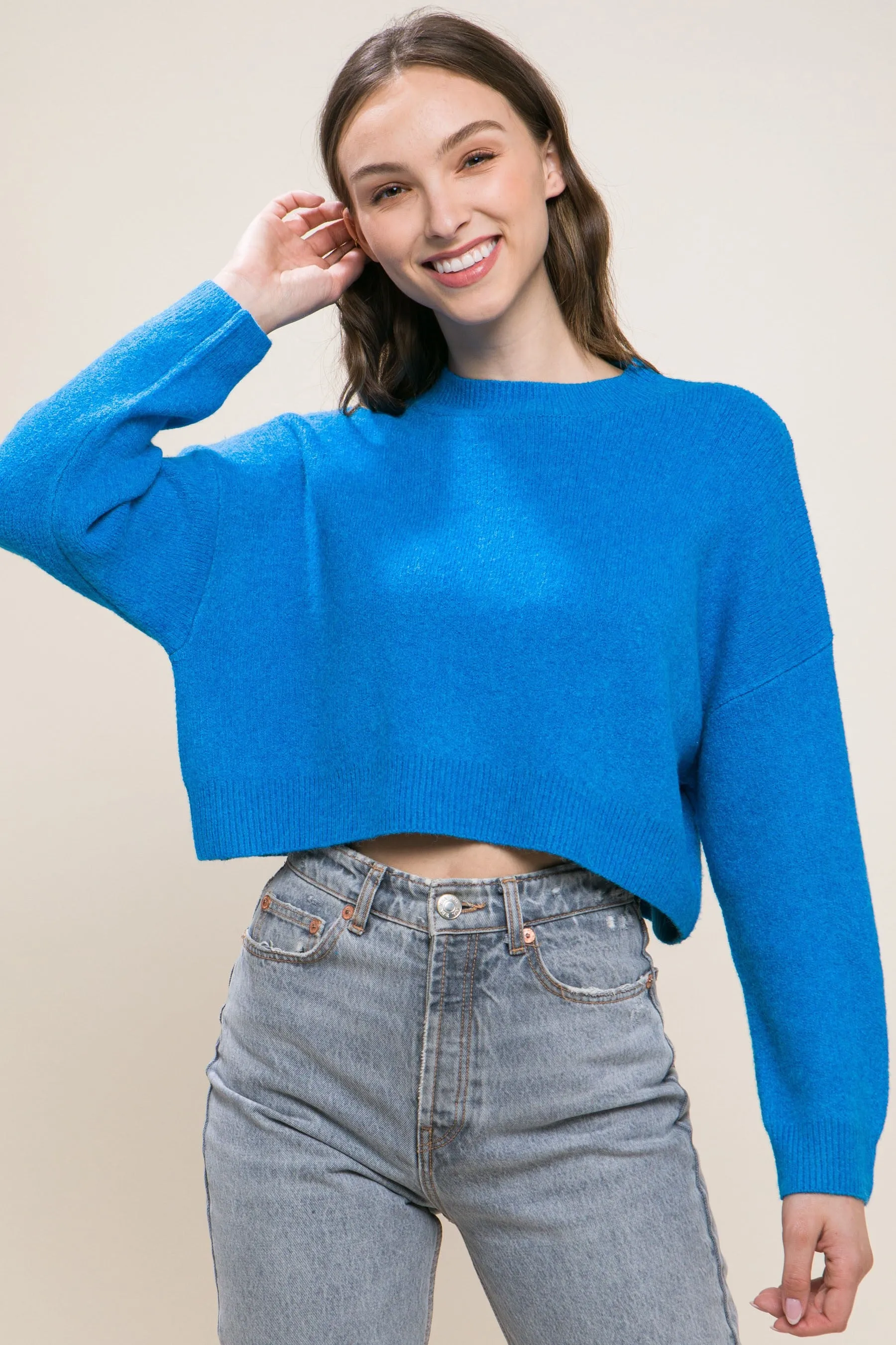 Roger Azure Sweater