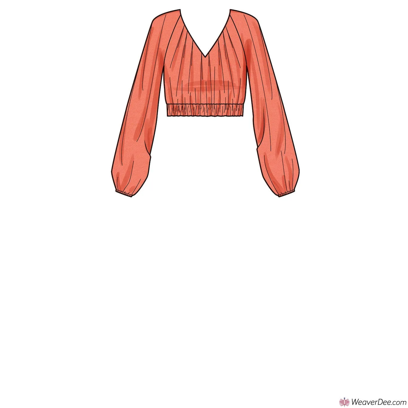 Simplicity Pattern S9604 Misses' Blouses