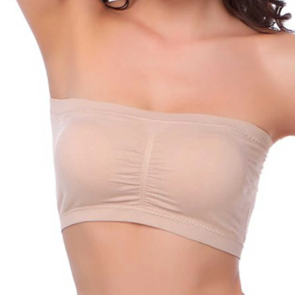 Stretch Basics Bandeau Tube Tops