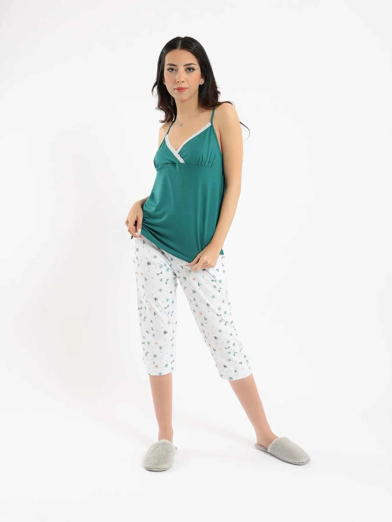 Summer Pajama For Women - Pentacore and Sleeveless