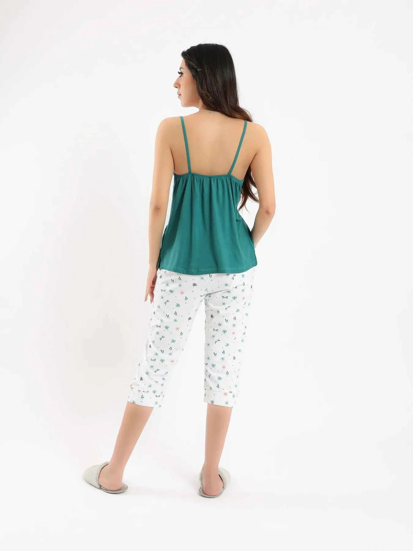 Summer Pajama For Women - Pentacore and Sleeveless