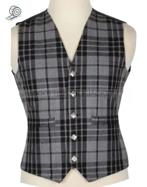 Tartan Vest with Grey Watch