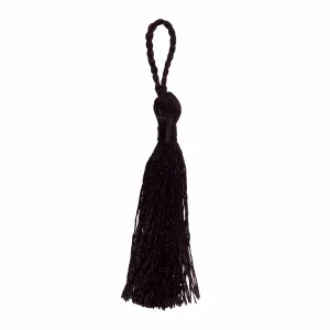 Trimits Black Tassels - 10cm (Pack of 10)