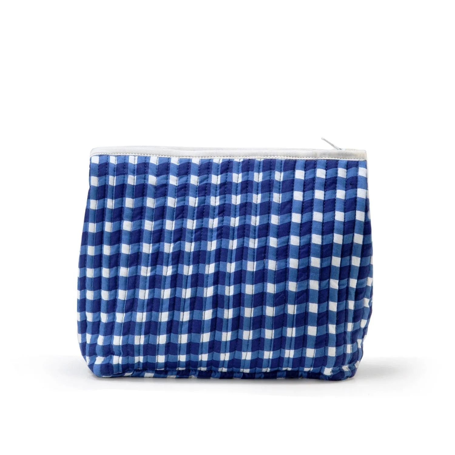 Trousse Colette vichy bleu