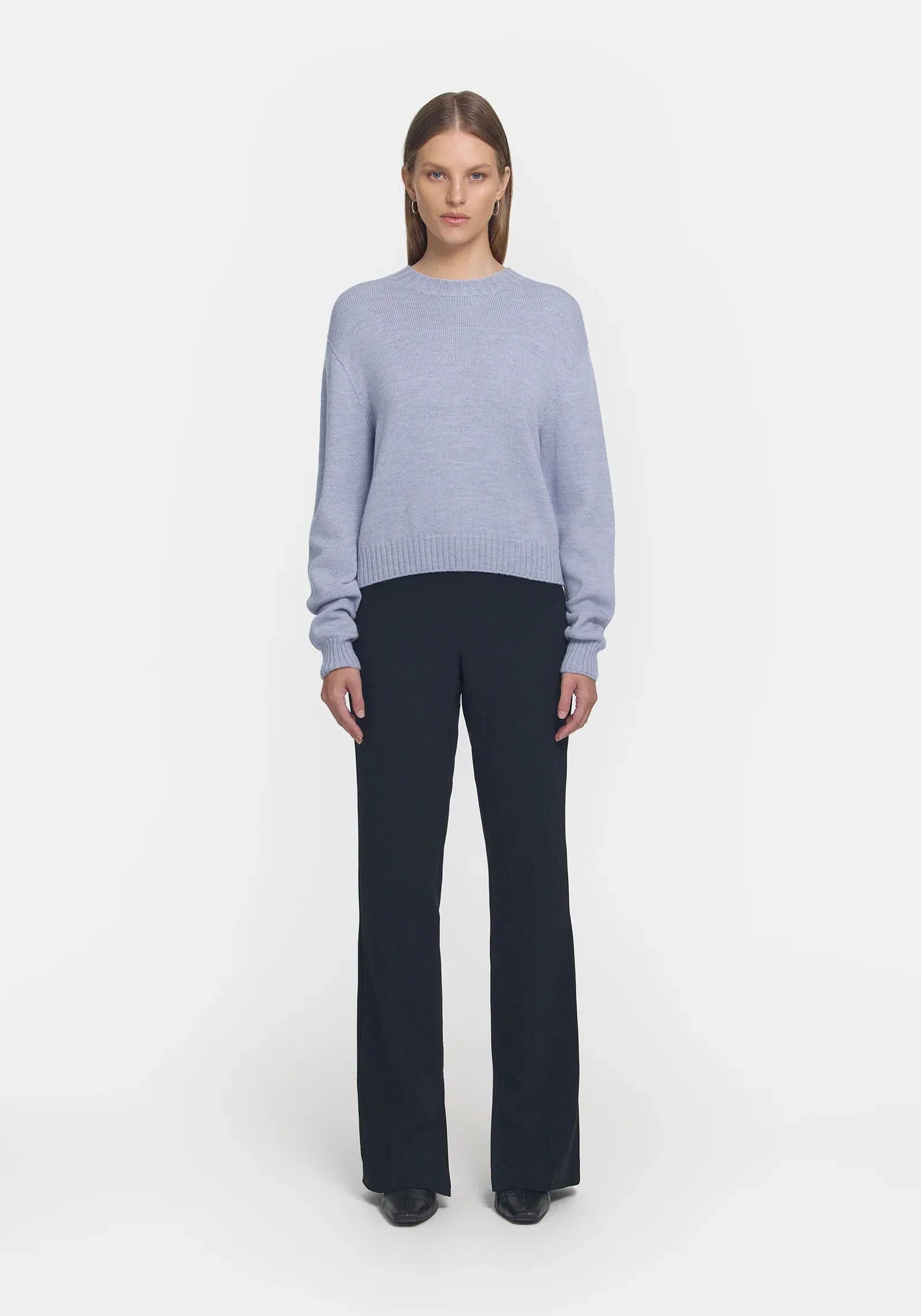 VIKTORIA & WOODS | Vienna Knit Mist Blue Marle