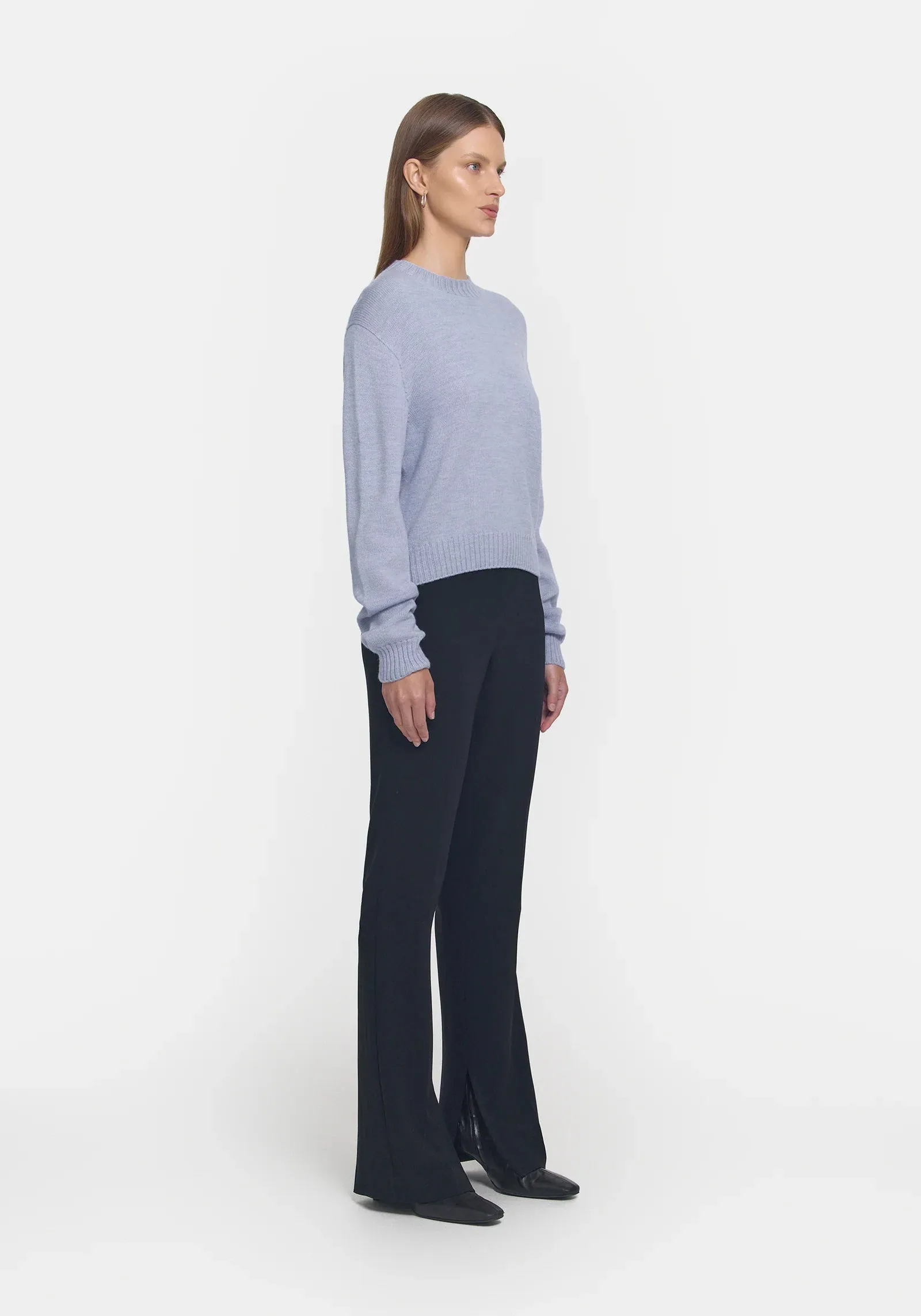 VIKTORIA & WOODS | Vienna Knit Mist Blue Marle