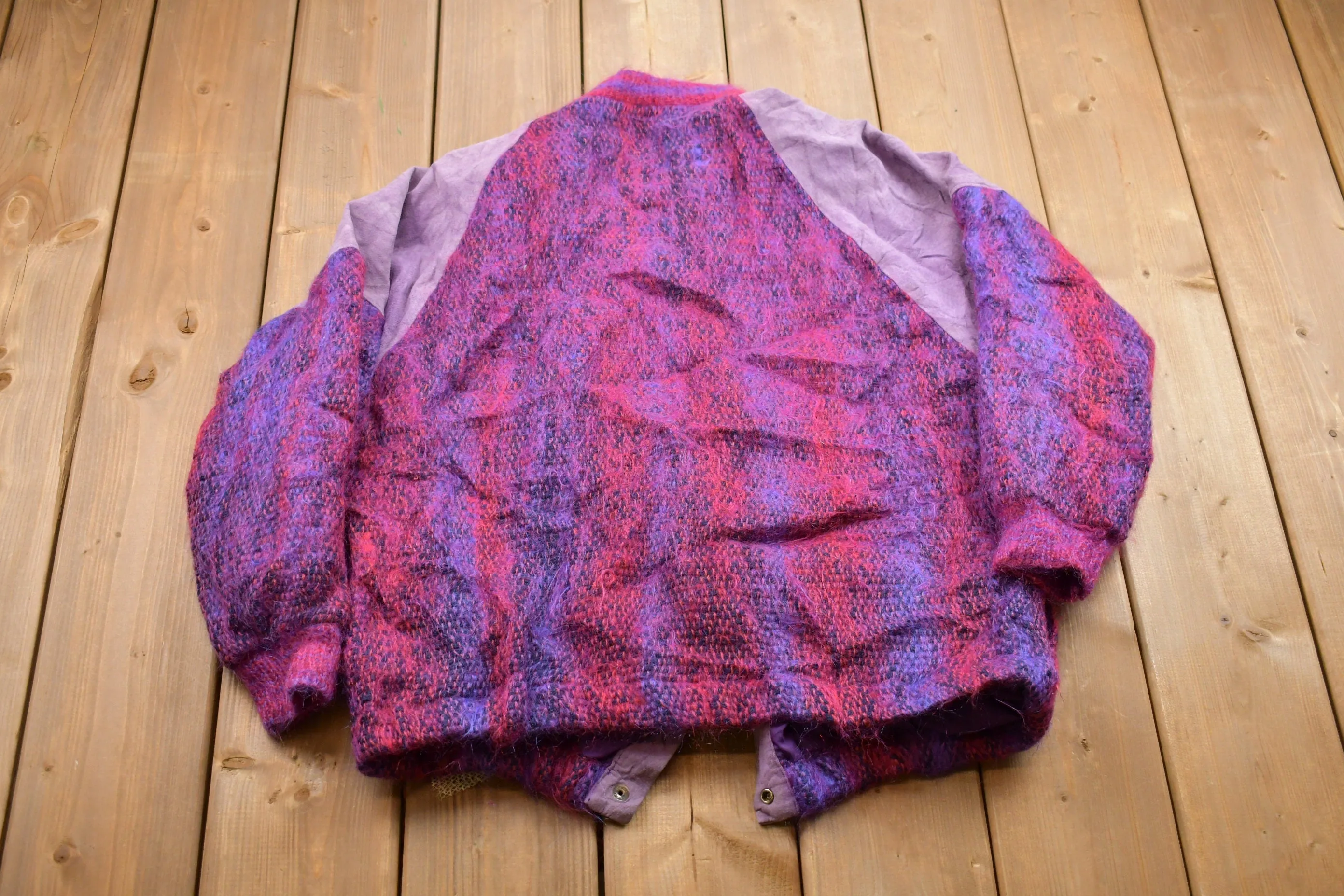 Vintage 1980s Moahir Wool Sweater