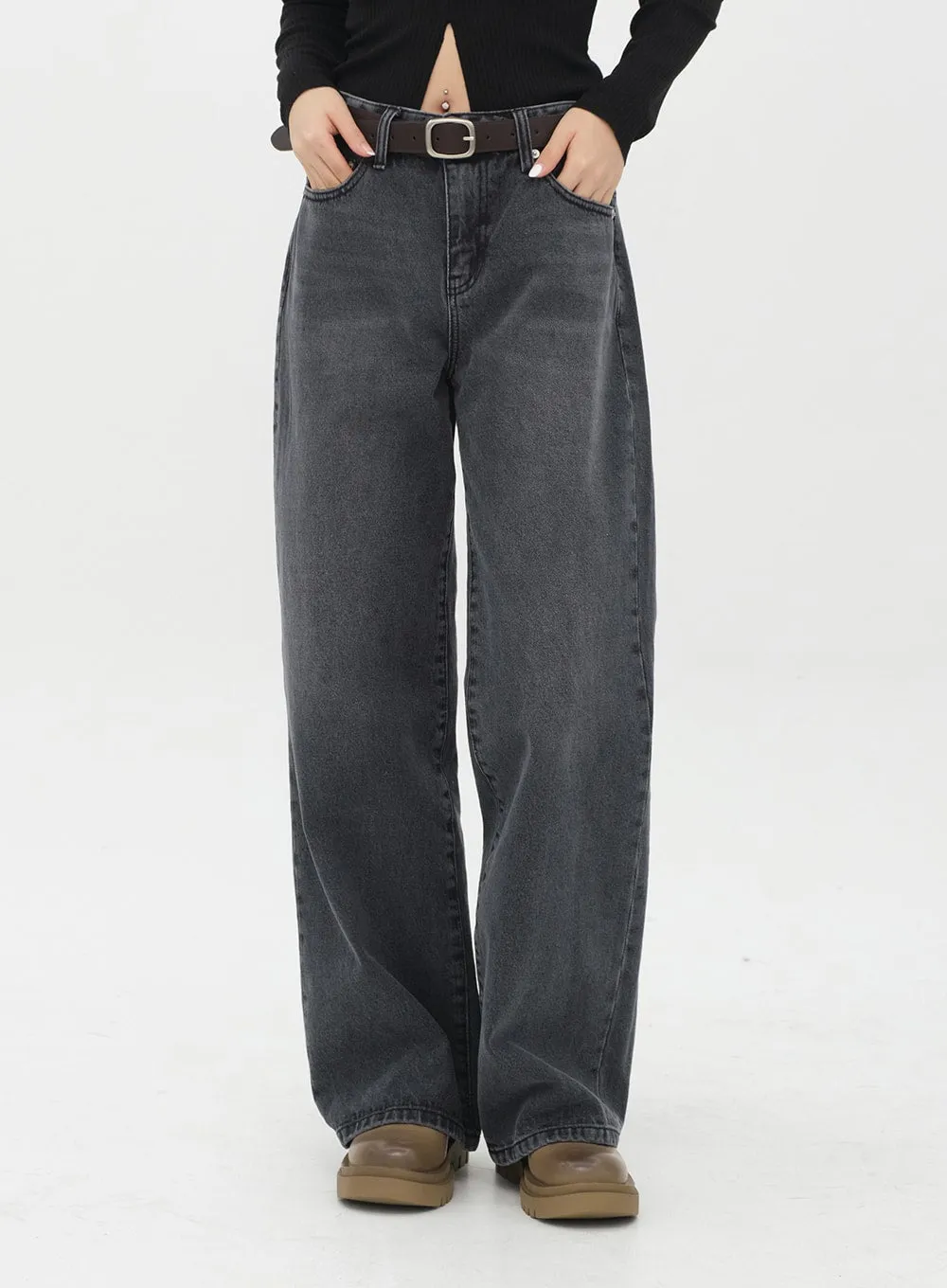 Wide Leg Jeans C2001