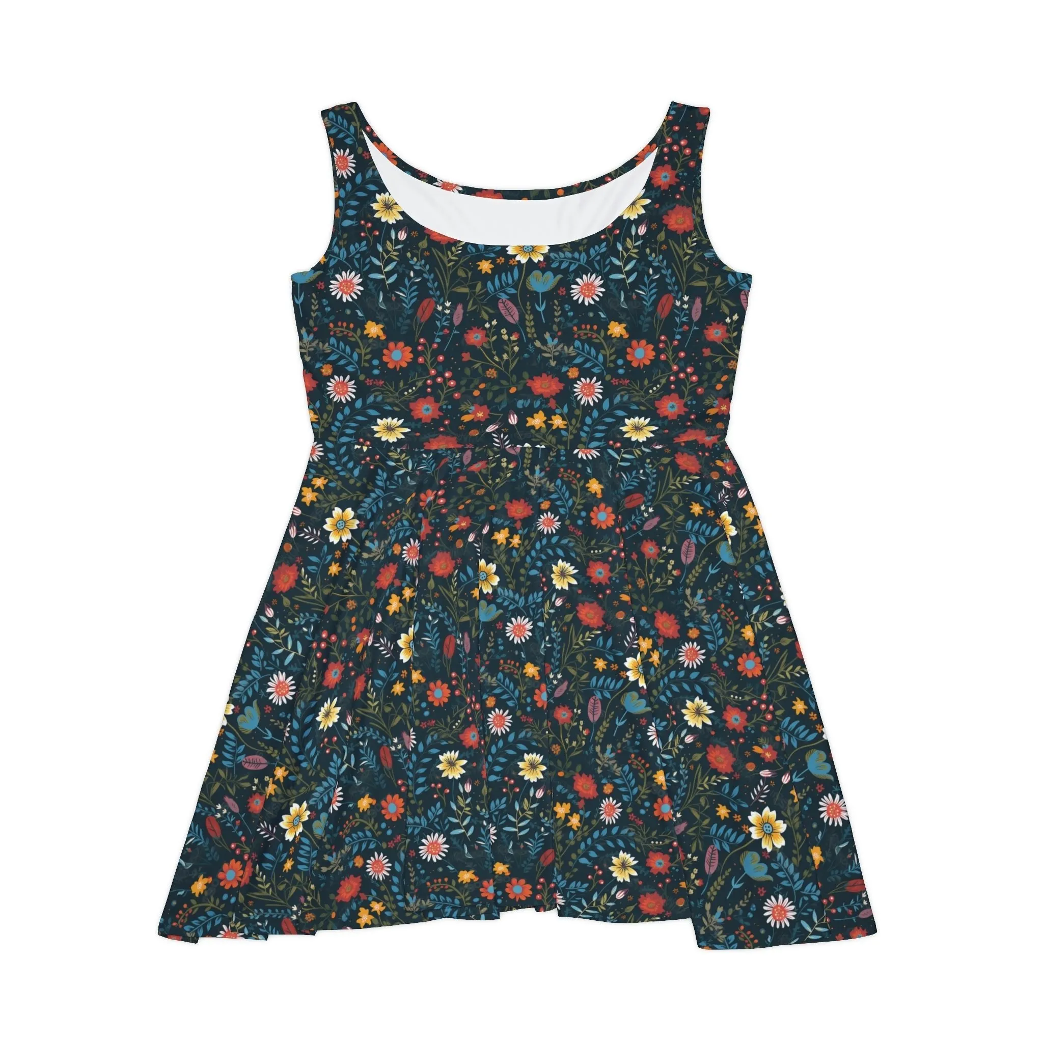 Wildflower Night Women's Skater Dress