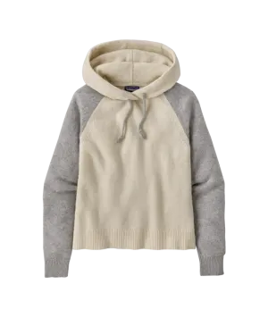 Women's Recycled Wool-Blend Hooded Pullover Sweater